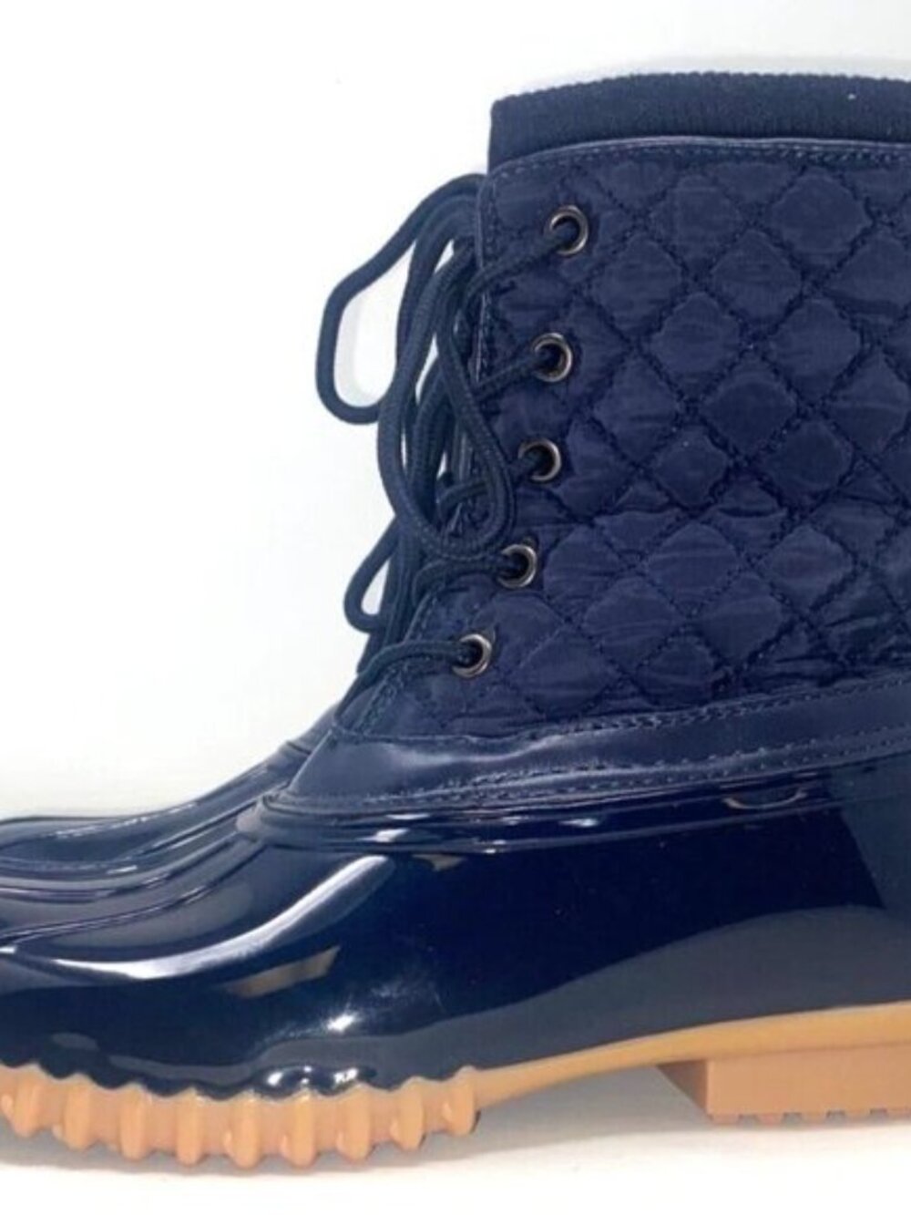 Sporto Destiny Women's Duck Winter Waterproof Boot Navy Size 6 - Picture 5 of 8